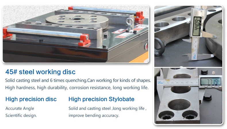 40mm Round Bar Bending Machine 32mm Reinforced Rebar Bender